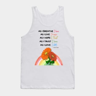 As I Breathe Tank Top